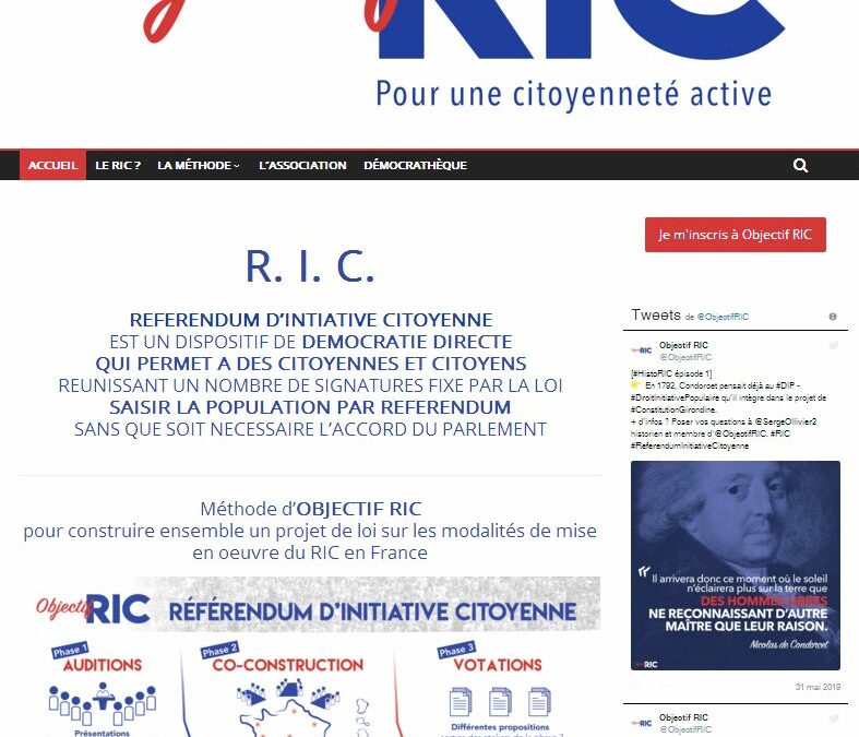 [RIC ETM EPNM] Jeudi Chouard #13, 6 juin 2019 : LÉGITIMITÉ vs LÉGALITÉ, et ÉTAT DES LIEUX sur le foisonnement d’initiatives locales, souvent Gilets jaunes, autour du RIC